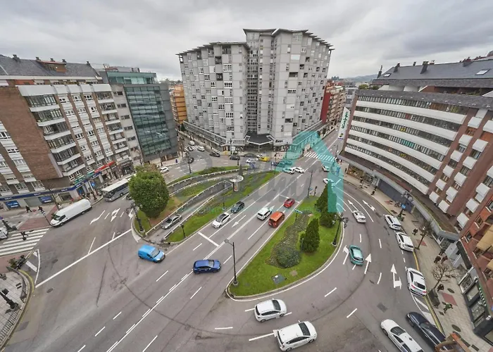 Atico Salesas - Parking Gratuito Овьедо